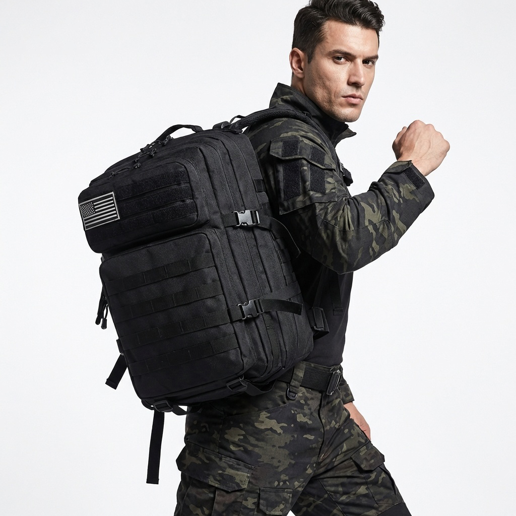 45L Large Outdoor Tactical Bac - đánh giá và giá Urban Backpack Tactical