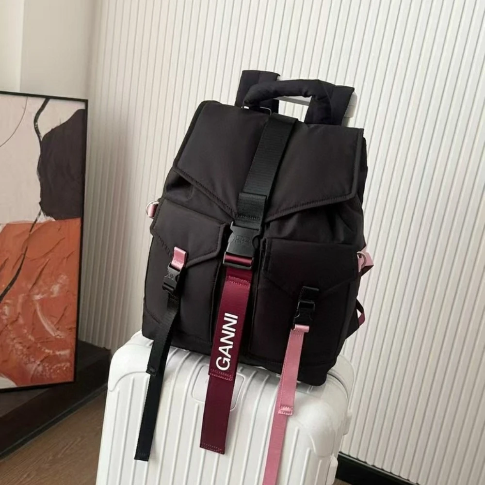Luxury Re-Tech Backpack Women  - đánh giá và giá Canvas Backpack Casual