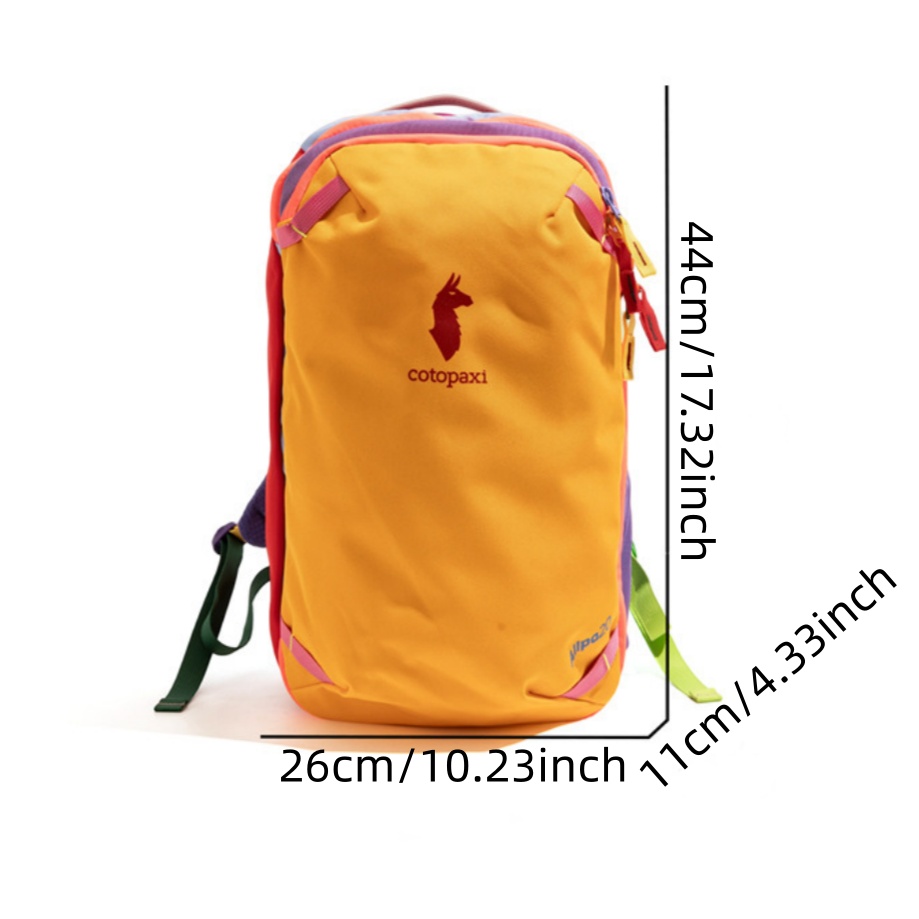 20L Travel Contrast Color Casu - đánh giá và giá Canvas Backpack Casual